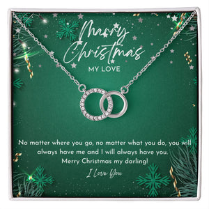 Perfect Pair Necklace - Merry Christmas