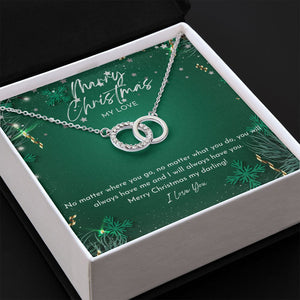 Perfect Pair Necklace - Merry Christmas